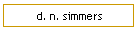 d. n. simmers